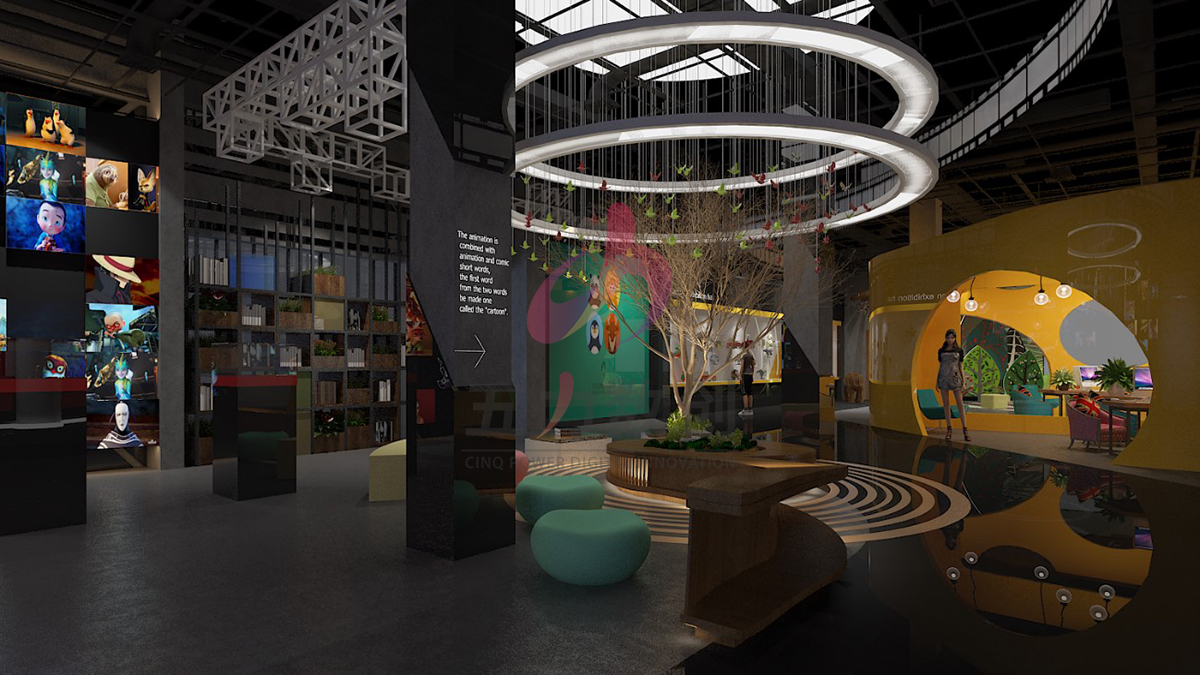 四川科技館動漫展廳